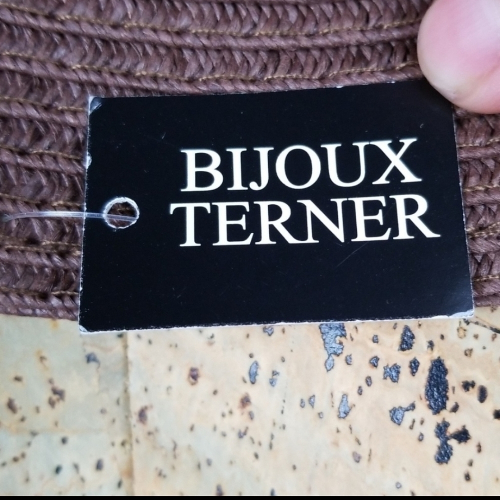 Bijoux Terner wide brim hat NWT - Picture 6 of 6